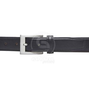 Cinturón de Cuero de Diseño Más Reciente de 2025 para Hombre, Cinturón de Hebilla Ajustable Informal de Moda al por Mayor, Cinturón de Cuero Vacuno - Product Image 4