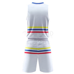 ชุดบาสเก็ตบอลดีไซน์ตามสั่งสไตล์ล่าสุดระบายอากาศได้ดี - Product Image 2