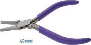 Herramienta de Acero Inoxidable con Mango Morado y Doble Resorte para la Creación de Joyas: Pulseras, Pendientes y Collares - Product Image 2