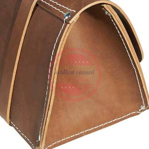 Sac à rouleau de couteau de chef en cuir durable de qualité supérieure sac à outils de couteau en cuir personnalisé - Product Image 6