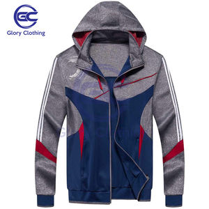 Chándales de alta calidad, chándal, temporada de invierno, sudadera con cremallera, logotipo personalizado estampado, chándal con cremallera OEM - Product Image 2