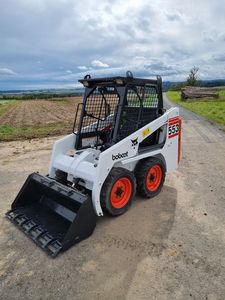 Low Cost <strong>Bobcat</strong> 553 Used Mini Skid Steer Loader <strong>With</strong> <strong>Bucket</strong> for Sale - Product Image 6