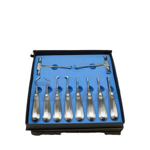 Ensemble d'ascenseurs dentaires de 10 pièces avec emballage de boîte spéciale Kit d'ascenseurs radiculaires Équipement dentaire CE Ensemble d'ascenseurs dentaires - Product Image 5