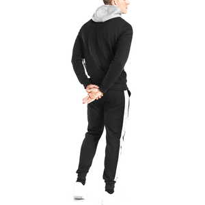 New Arrival Men Tracksuit With Hoodie Pakistan Made Slim Fit Quality Tracksuits Reasonable Price - Product Image 2