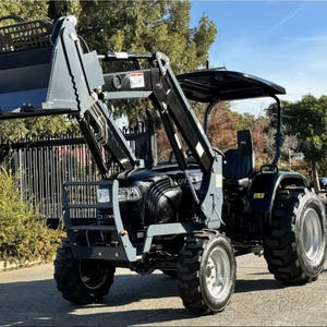 Para LOVOL New Condition 35HP 4WD Tractor de ruedas con CANOPY 4X4 Shuttle Shift 8 + 8 Dirección Potencia 75HP Motor 4WD Bomba Caja de cambios - Product Image 3