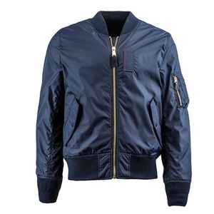 100% poliéster personalizado al por mayor invierno otoño hombres prendas de vestir exteriores cálida moda estilos chaqueta al aire libre chaqueta de Bombardero - Product Image 2