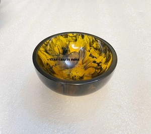 Designer Serving <b>Bowl</b> Resin Food <b>Dessert</b> Salad Mixing <b>Bowl</b> <b>for</b> Home Decorative Resin <b>Bowl</b> Dining Tabletop Dinnerware Resin <b>Bowls</b> - Product Image 1