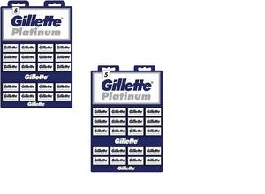 Cuchillas de Repuesto para Maquinilla de Afeitar de Doble Filo Gillette Platinum |   Paquete de 100 Tarjetas de Exhibición |   20 Dispensadores × 5 Cuchillas |   Venta al por Mayor - Product Image 3