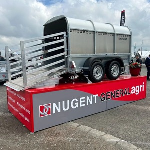 8 x 5 Nugent Livestock <b>Trailer</b> Aluminum Ranch Hauler Cattle Sheep Transport <b>Farm</b> Animal Carrier 2000 -3000kg Max Payload for Sal - Product Image 1