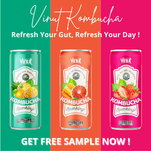 Bebida de fabricación OEM de etiqueta privada 16,9 FlOz Kombucha brillante (miel de pomelo de té negro) Bebidas de té recién procesadas - Product Image 5