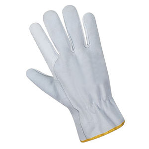 Gants de conduite en cuir imperméable de haute qualité unisexe, antidérapants, design à doigts entiers, fermeture à cordon pour le cyclisme en plein air, le sport - Product Image 5