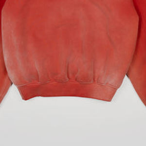 Sweat à capuche pull grande taille de haute qualité avec fermeture éclair et impression graphique conception d'épaule tombante pour hommes sweat-shirt ODM lourd - Product Image 6