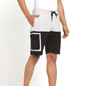 Pantalones Cortos Informales de Algodón Orgánico para Hombre, Pantalones Cortos de Muselina con Cintura Elástica PARA LA Playa - Product Image 6