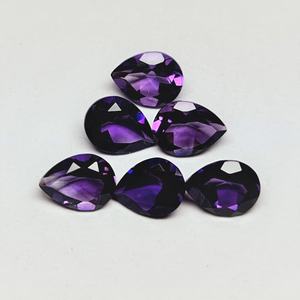 พลอยอเมทิสต์สีม่วงหลวมเหลี่ยมเพชรพลอยทุกรูปร่างและขนาดตัดตามสั่งในราคาขายส่งอัญมณีหลวม - Product Image 5
