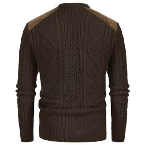 Suéteres Modernos para Hombre de Invierno, Tejido Cómodo y Transpirable, Diseñados para un Estilo Casual, Cálidos, Duraderos para Uso Diario, con Logotipo Frontal - Product Image 2