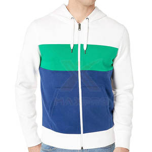 Nueva Llegada, Venta Caliente, Sudaderas con Cierre de Cremallera de Algodón Mezclado, Sudaderas con Cierre de Cremallera para Hombre con Diseño Personalizado al por Mayor - Product Image 2