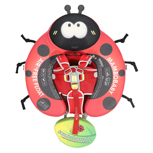 Flotador para Bebé Mambobaby 3D Air-Free Crimson Ladybug, Flotador de Piscina para Bebés No Inflable - Product Image 2