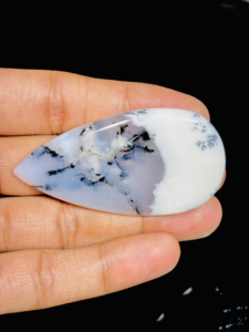 Dendrite โอปอลอัญมณีหลวมผสมรูปร่างและขนาด Dendrite โอปอล Cabochon ธรรมชาติกึ่งมีค่า Dendrite สำหรับเครื่องประดับ - Product Image 4