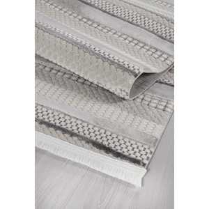 Tapis fait à la machine BY045 gris anthracite tapis doux texturé fait à la main pour salon chambre couloir rectangulaire de 10mm d'épaisseur - Product Image 2