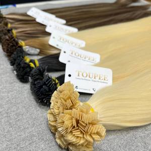 Extensions alignées sur les cuticules et couleur naturelle et liaison avec la kératine et approvisionnement direct de l'usine Cheveux plats vietnamiens - Product Image 3