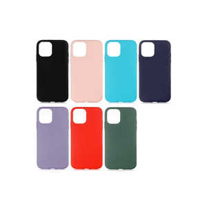 Étui en silicone liquide violet clair de qualité supérieure pour iPhone 11 Pro, coque de protection souple antichoc en silicone compatible A53 7 Plus - Product Image 3