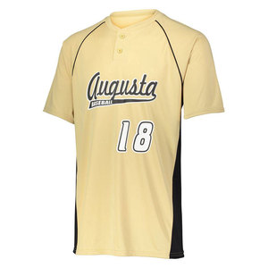 เสื้อเบสบอลคุณภาพสูงแบบสั่งทำพิเศษ ไซส์ใหญ่ ระบายอากาศได้ดี ดีไซน์กระดุมสองเม็ด ปักลาย พิมพ์ลายดิจิทัล โลโก้พิมพ์ 100% - Product Image 1