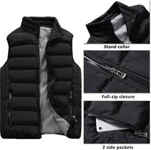 High Quality Waterproof Breathable Anti-Bacterial Hooded <b>Men's</b> Outdoor Casual Crew Neck Puffer <b>Jacket</b> with Front Logo - Product Image 6