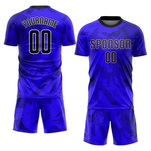 Nouvelle saison 2025 équipe de Football personnalisée porter Sublimation Football France chemise maillot de Football uniforme Club vêtements de sport - Product Image 3