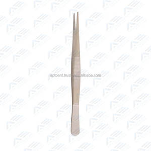 Pinzas de Disección Rectas de 5 Pulgadas, Acero Inoxidable, Mordazas Rectas con Patrón Serrado y Mango Cómodo, Profesional Médico - Product Image 4