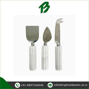 Cuchillo de queso de lujo Proveedor de excelente calidad Juego de queso con mango de mármol disponible a precio de mercado asequible - Product Image 3