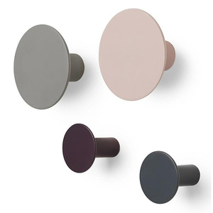 <strong>Handmade</strong> Metal Round Wall <strong>Hooks</strong> for Clothing 4 Sizes Home Living Room Decorations Wall Mounted Coat Hat Keys <strong>Hook</strong> - Product Image 1