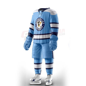 Maillot et short durables pour hockey sur glace avec design d'équipe personnalisé - Product Image 1