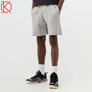 Pantalones Cortos Casuales de Verano para Hombre al por Mayor, Transpirables, de Secado Rápido, Ligeros, de Lona, de Cintura Media, con Patrón Liso, 100% Algodón - Product Image 3