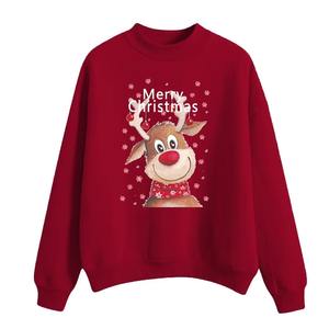 Sweat à capuche pour homme de Noël, confortable et tendance, 100% polyester, Noël avec logo personnalisé, faible MOQ - Product Image 1