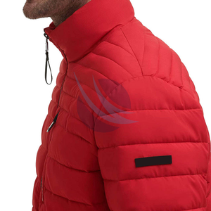 <b>Winter</b> Bubble Puffer <b>Coat</b> <b>Thick</b> Warm Zipper Hooded Outerwear Men's Jackets Casual Windproof Streetwear Fashion Style - Product Image 4