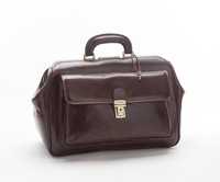 Qualité supérieure Vintage Grand Sac Médical PC Matériel Petite Taille À La Main En Cuir Médecin Sac pour Hommes Femmes Voyage Accessoire