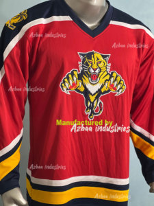 Vente en gros 2025 Nouveau maillot de hockey sur glace cousu de style supérieur pour le Canada Tackle Twill American V-Neck Design maillots de hockey sur glace - Product Image 2