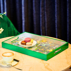 Rustic Vietnam <b>Lacquerware</b> Folk Art Tray Eco-Friendly VietnamCrafts Handicraft for Resort and Villa Decoration OEM Manufacturer - Product Image 4