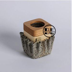 Moyen-Orient Ramadan cadeau brûleur d'encens bois de pin Mubkhar Bakhoor brûleur parfum pour la maison et le bureau porte-encens aromatique - Product Image 1