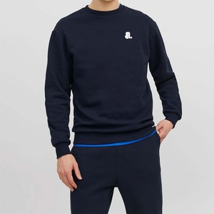 Qualité chaude hommes surdimensionné sweat à col rond Logo personnalisé lavé à l'acide cravate-teint broderie nouveau Design plaine sweats à capuche sweats - Product Image 2