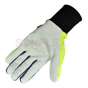 Guantes de cuero de invierno de alta calidad OEM Guantes de esquí de último estilo con precio bajo MOQ - Product Image 6