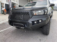 Pare-chocs avant de luxe en fer forgé noir de 3 pouces pour pick-up 4x4, compatible Hilux Revo Rocco 2018+ et FJ Cruiser - Vente Flash