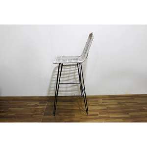 Comhome-Table basse en rotin élégante avec dessus en verre et rangement intégré pour une utilisation extérieure moderne - Product Image 5