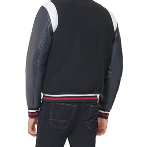 <b>Men</b> Varsity <b>Jacket</b> Custom New High School Custom Embroidery Patch Letterman <b>Jacket</b> Cotton Fleece Varsity <b>Baseball</b> <b>Jacket</b> <b>Men</b> - Product Image 3