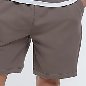 2025 Spring Summer <b>Women's</b> Shorts Ribbed Custom logo Rich Color Cotton Knitted Shorts and <b>Lounge</b> Wear Cotton Set - Product Image 6