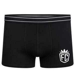 Boxers pour hommes noirs, sous-vêtements en coton extensible respirant, confortables pour un usage quotidien et un style de vie actif - Product Image 1