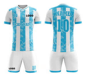 Fabricant d'usine prix de gros sublimation ensemble d'uniformes de maillot de football unisexe prix bon marché kits de football - Product Image 1