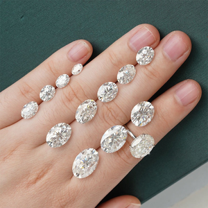 Diamante Suelto de 1.5ct, Corte Brillante Ovalado, Cultivado en Laboratorio, Claridad VVS2, Color DE, Pulido CVD, Certificado IGI, para Fabricación de Joyería - Product Image 1