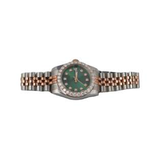 Reloj de Lujo con Diamantes Incrustados, Correa de Cuero, Esfera de Cristal Analógica para Hombre, Estilo Hip Hop, Movimiento Automático - Product Image 1