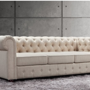 Sofá Largo de Oficina en Oferta con Cojín Suave, Muebles de Alta Calidad, Diseño Moderno y Elegante para Sala de Estar, Hotel o Villa - Product Image 2